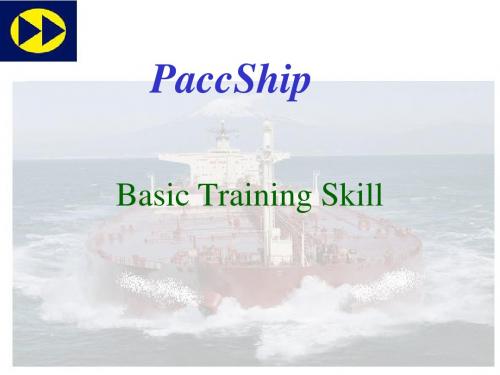 Basic Training Skills