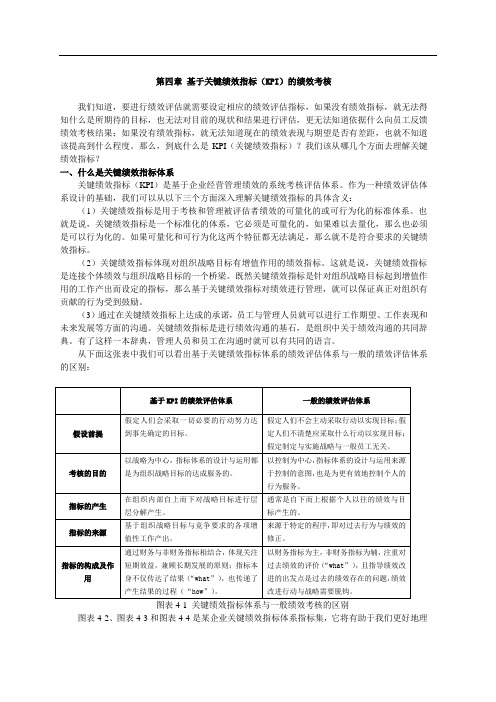 第四章 基于kpi的绩效评估