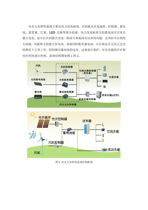 总结—风光互补研究内容