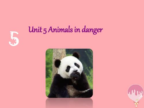 六年级英语上册 Unit 5 Animals in danger教案 牛津上海版