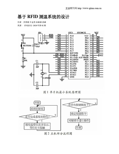 基于RFID测温系统的设计