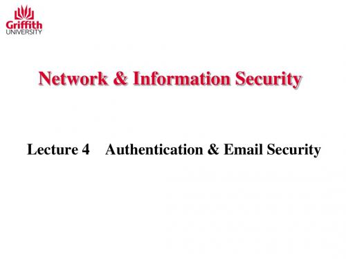 Lecture_04_Authentication & Email Security