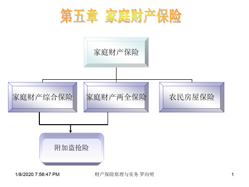 《家庭财产保险》课件