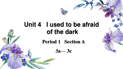 Unit 4 I used to be afraid -课件ppt