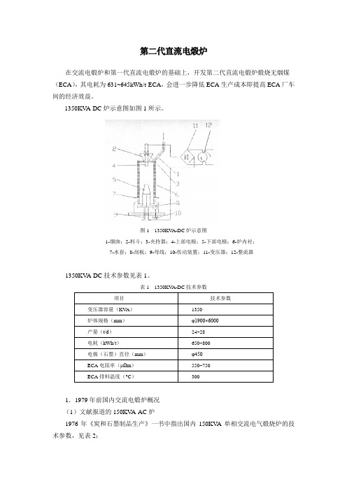 第二代直流电煅炉