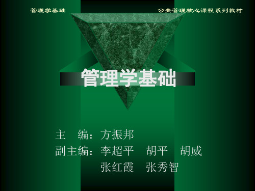 管理学基础第13章 领导精品文档43页