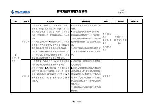 CH-YY02营运期招商管理工作指引(新改7.12)