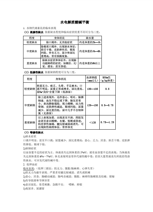 学习笔记—外科护理学各章重点