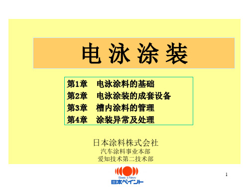 立邦电泳培训资料