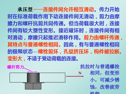 高强度螺栓连接的计算32页PPT