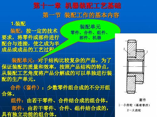 机器装配工艺基础