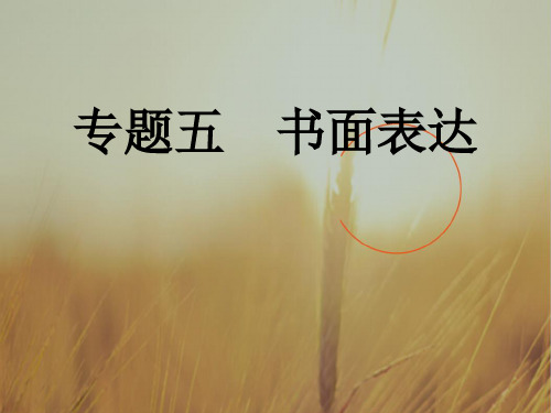 最新-2018届高考英语 重点突破专题复习课件17 精品 