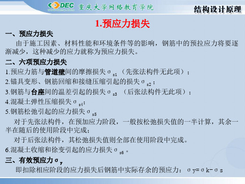 第十二章 预应力混凝土受弯构件的设计与计算