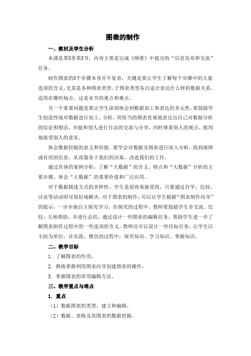 《图表的制作》教学设计