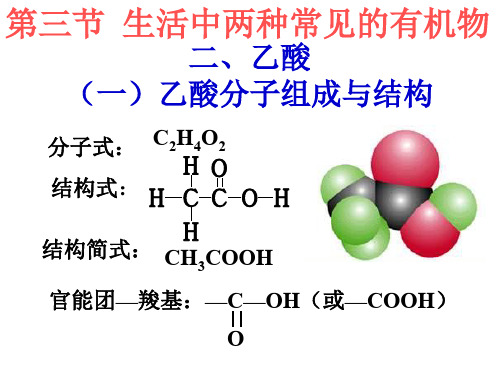 生活中两种常见的有机物2