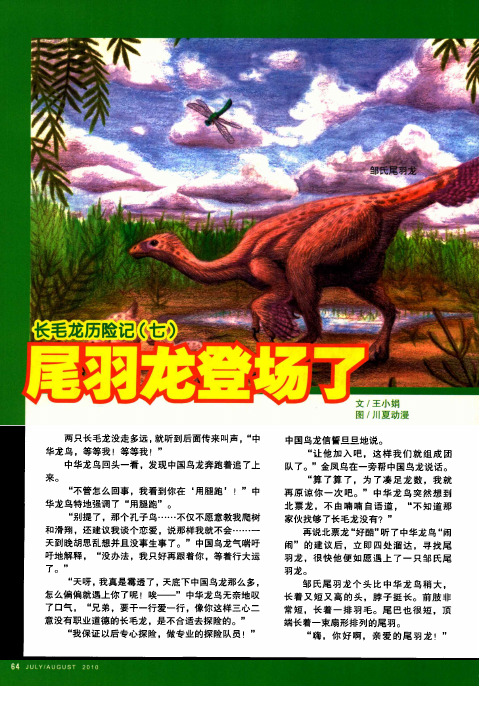 长毛龙历险记七 尾羽龙登场了