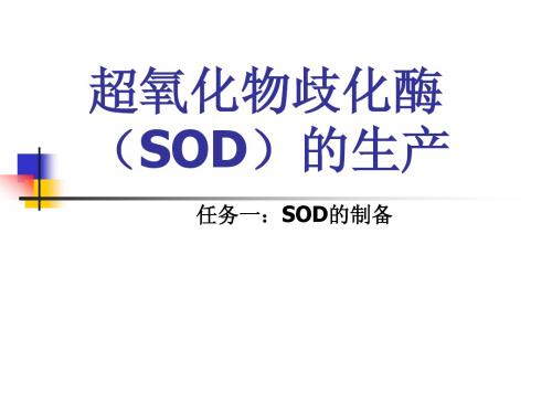 SOD制备方案