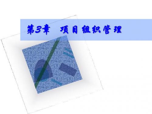 某项目组织管理培训课件(PPT 68张)