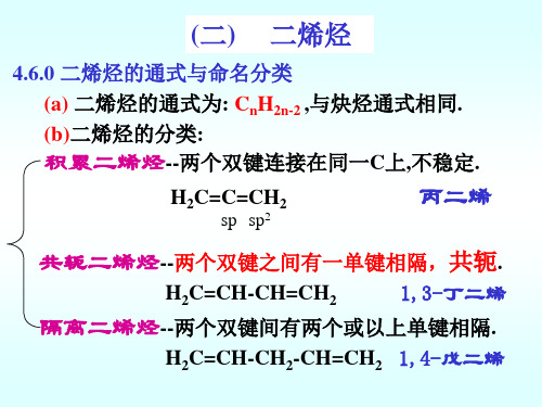 烯烃的结构与命名