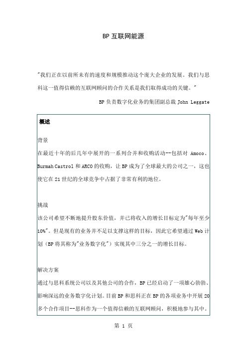 BP互联网能源word精品文档11页