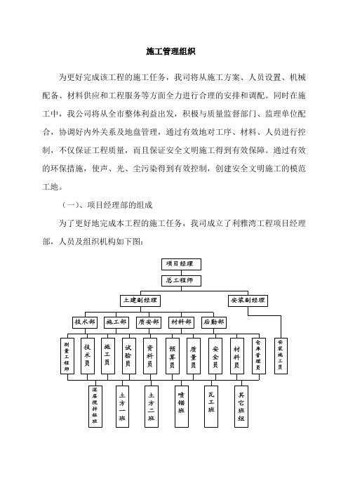 施工管理组织