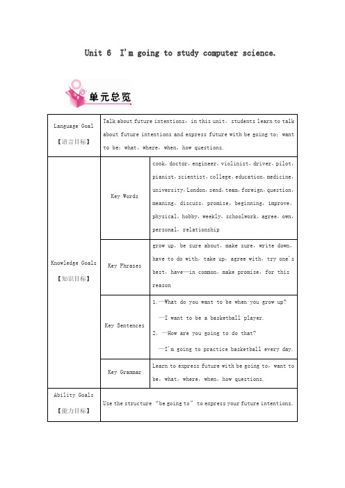 最新人教版英语初中八年级上册Unit 6 公开课教学设计