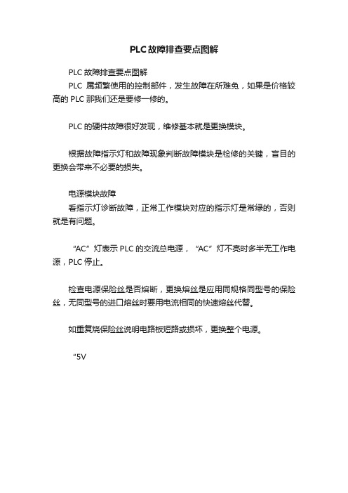 PLC故障排查要点图解