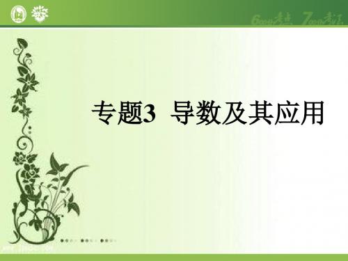 2017年高考数学(文)一轮专题复习课件：专题3.导数及其应用(共40张PPT)