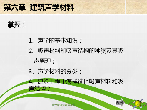 第六章建筑声学材料