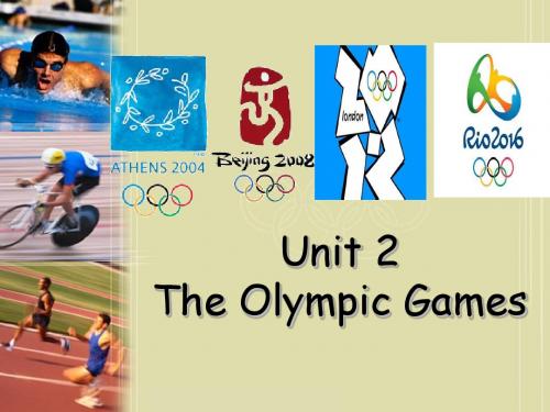 unit 2 the olympic games--reading