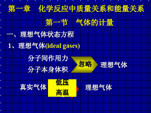 第一课无机化学课件 第一章