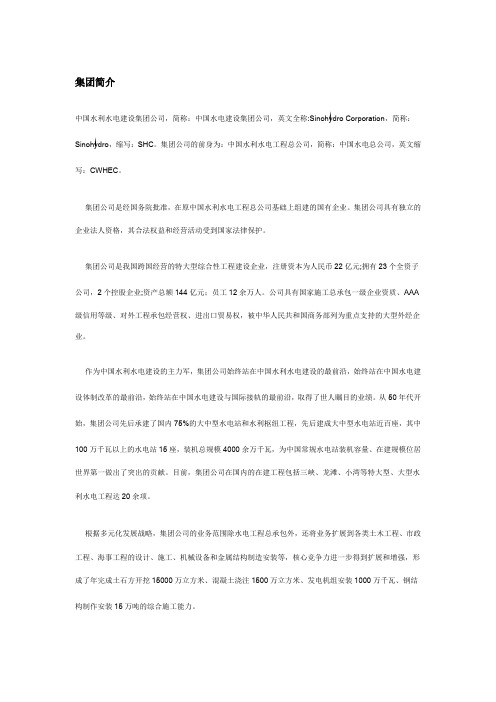 中国水利水电建设集团公司.doc