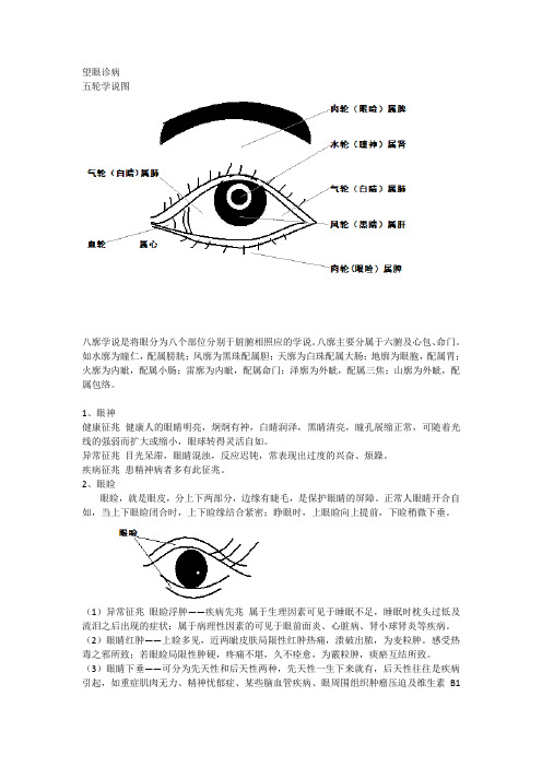 相学绝技望眼诊病