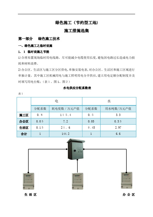 建筑工程绿色施工技术图集