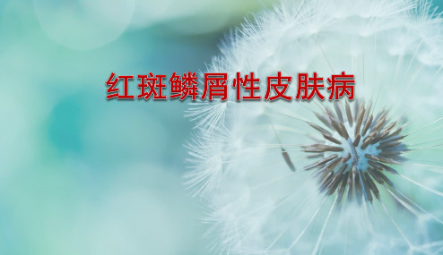 红斑鳞屑性皮肤病-精品医学课件