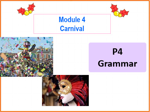 外研版高中英语必修五课件：Module4 Grammar (共35张PPT)