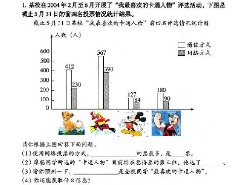 最新人教版小学五年级下册数学精品课件《统计》课件PPT