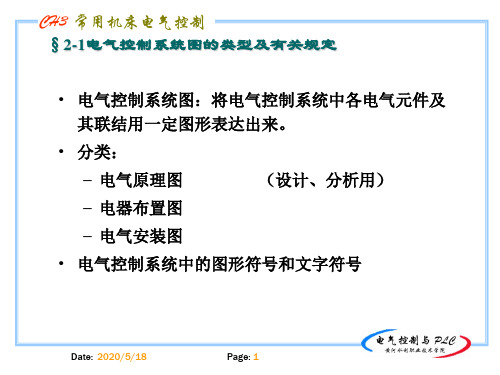 第三章典型设备电气控制电路分析