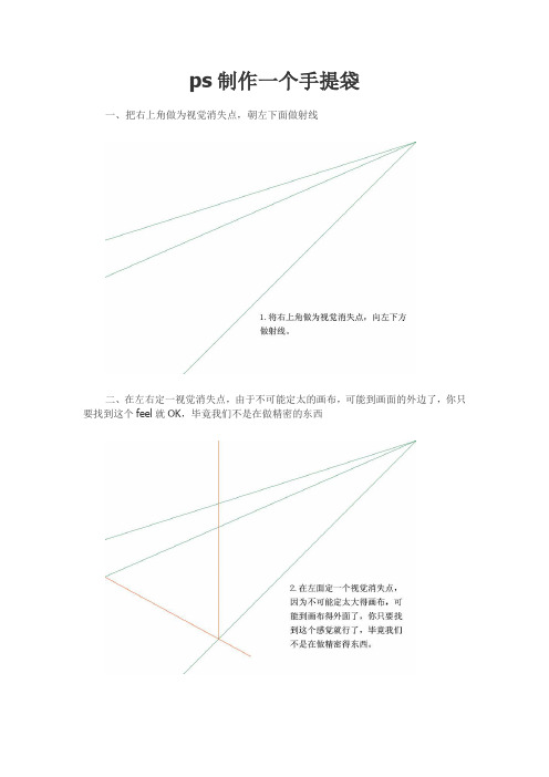 ps制作一个手提袋