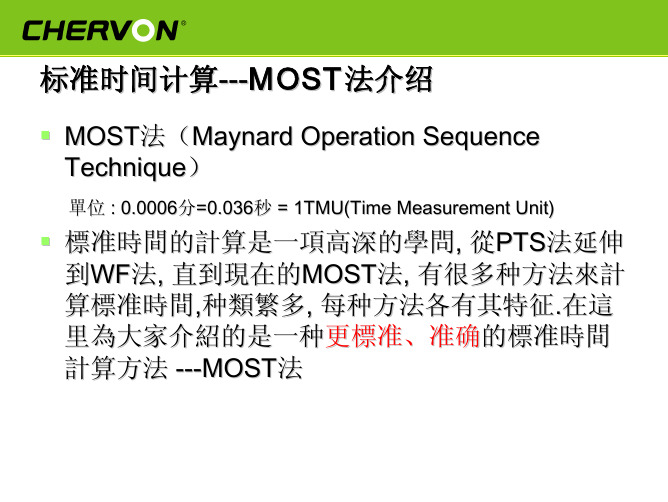 MOST法介绍