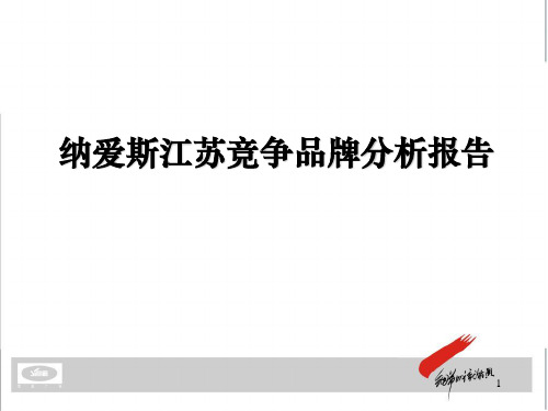 浙江纳爱斯集团江苏牙膏竞品分析报告