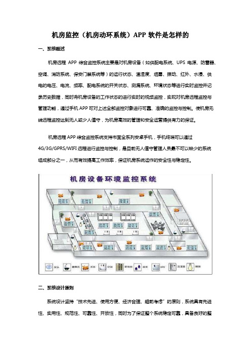 机房监控(机房动环系统)APP软件是怎样的