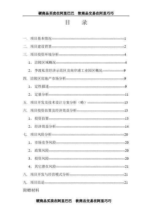 大桥项目投资机会研究报告