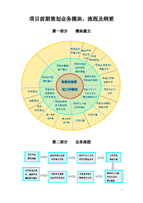 项目前期策划纲要