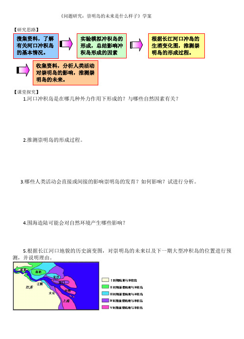 人教版高中地理必修1《第四章 地表形态的塑造 问题研究 崇明岛的未来是什么样子》_44