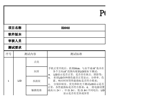 A102PCBA测试报告