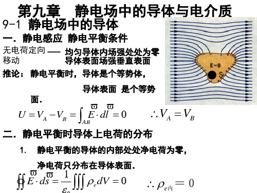 哈工大大学物理课件(马文蔚教材)-第9章电学