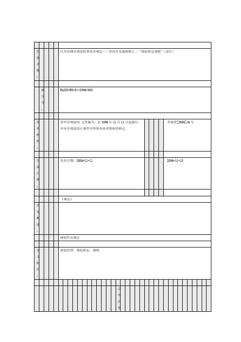 江苏技术管理规定-苏州实施细则