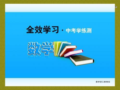 【全效学习 中考学练测】2013届中考数学 第13课时 一元一次不等式(组)的应用复习课件