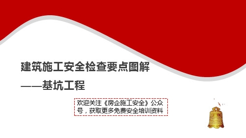 12建筑施工安全检查要点图解--基坑工程